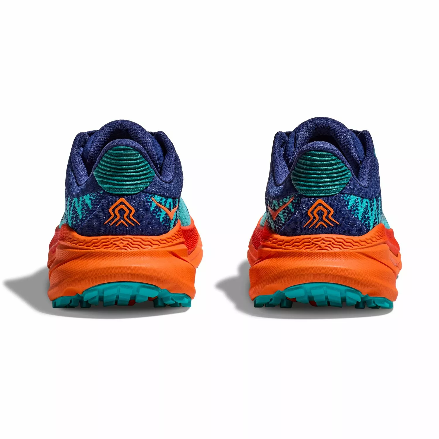 Hoka One One Hoka Challenger ATR 7 Hardloopschoenen Blauw/oranje Dames 9 Hoka One One Hoka Challenger ATR 7 Hardloopschoenen Blauw/oranje Dames - Afbeelding 7
