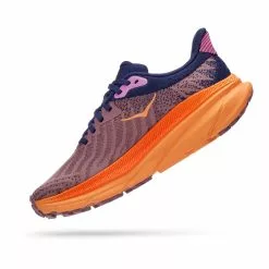 Hoka One One Hoka Challenger ATR 7 Hardloopschoenen Donkerblauw/oranje Dames 9 Hoka One One Hoka Challenger ATR 7 Hardloopschoenen Donkerblauw/oranje Dames -Goedkope Sport Glans Winkel hoka dames challenger atr 7 1134498 wmcy 04