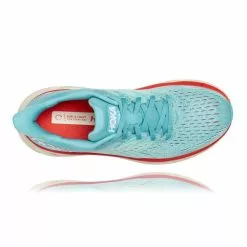 Hoka One One Clifton 8 Hardloopschoenen Blauw/rood Dames 11 Hoka One One Clifton 8 Hardloopschoenen Blauw/rood Dames -Goedkope Sport Glans Winkel hoka dames clifton 8 1119394 aebl 004