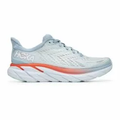 Hoka One One Clifton 8 Hardloopschoenen Licht Blauw Dames