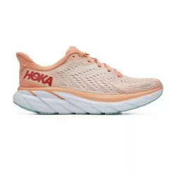Hoka One One Clifton 8 Hardloopschoenen Roze Dames