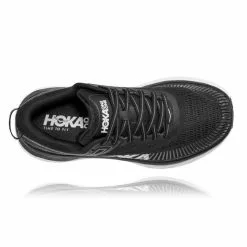 Hoka One One Clifton 8 Wide Hardloopschoenen Zwart/wit Dames -Goedkope Sport Glans Winkel hoka dames clifton 8 wide 1121375 bwht 004