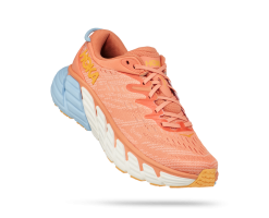 Hoka One One Hoka Gaviota 4 Hardloopschoenen Zalmroze Dames