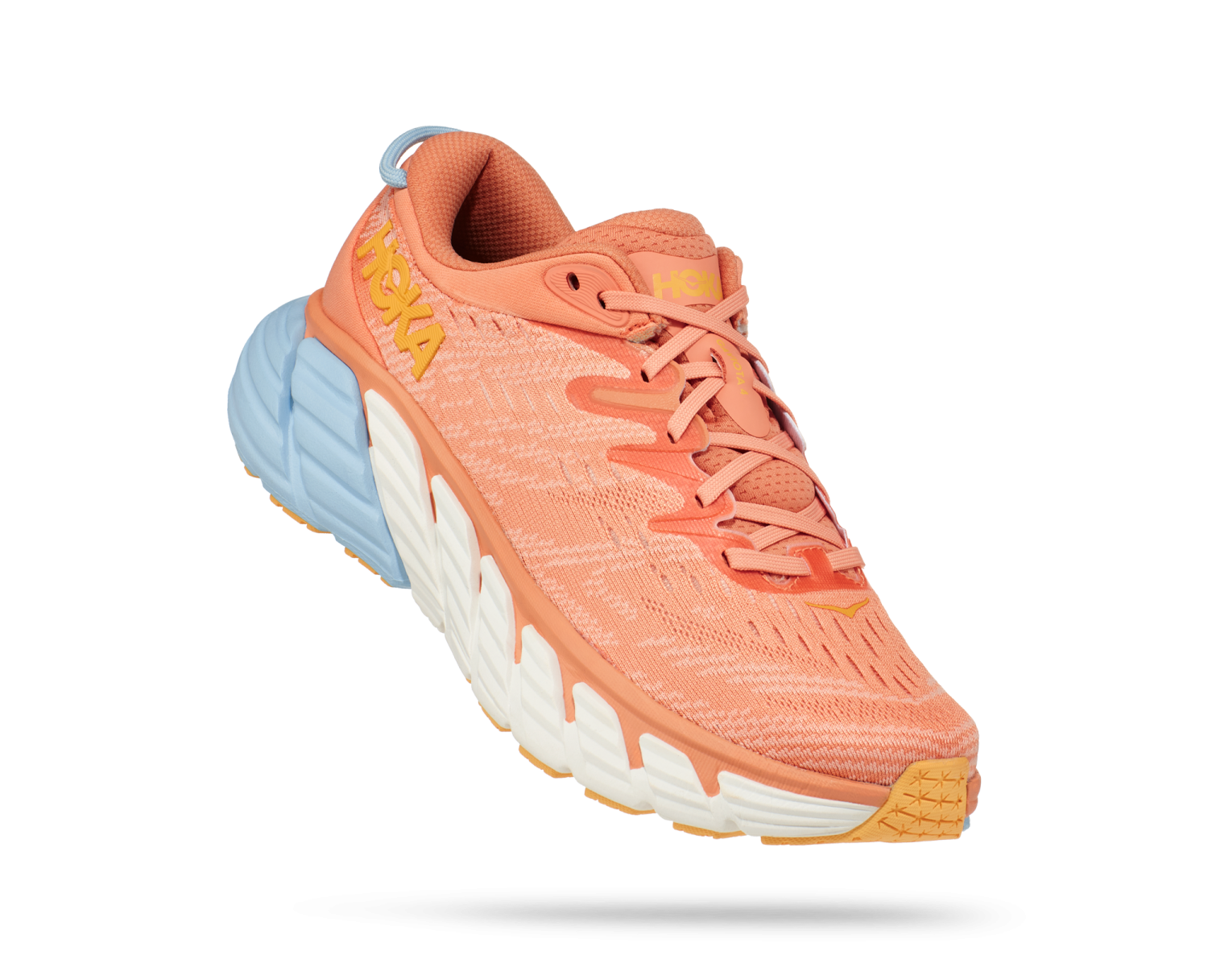 Hoka One One Hoka Gaviota 4 Hardloopschoenen Zalmroze Dames 3 Hoka One One Hoka Gaviota 4 Hardloopschoenen Zalmroze Dames