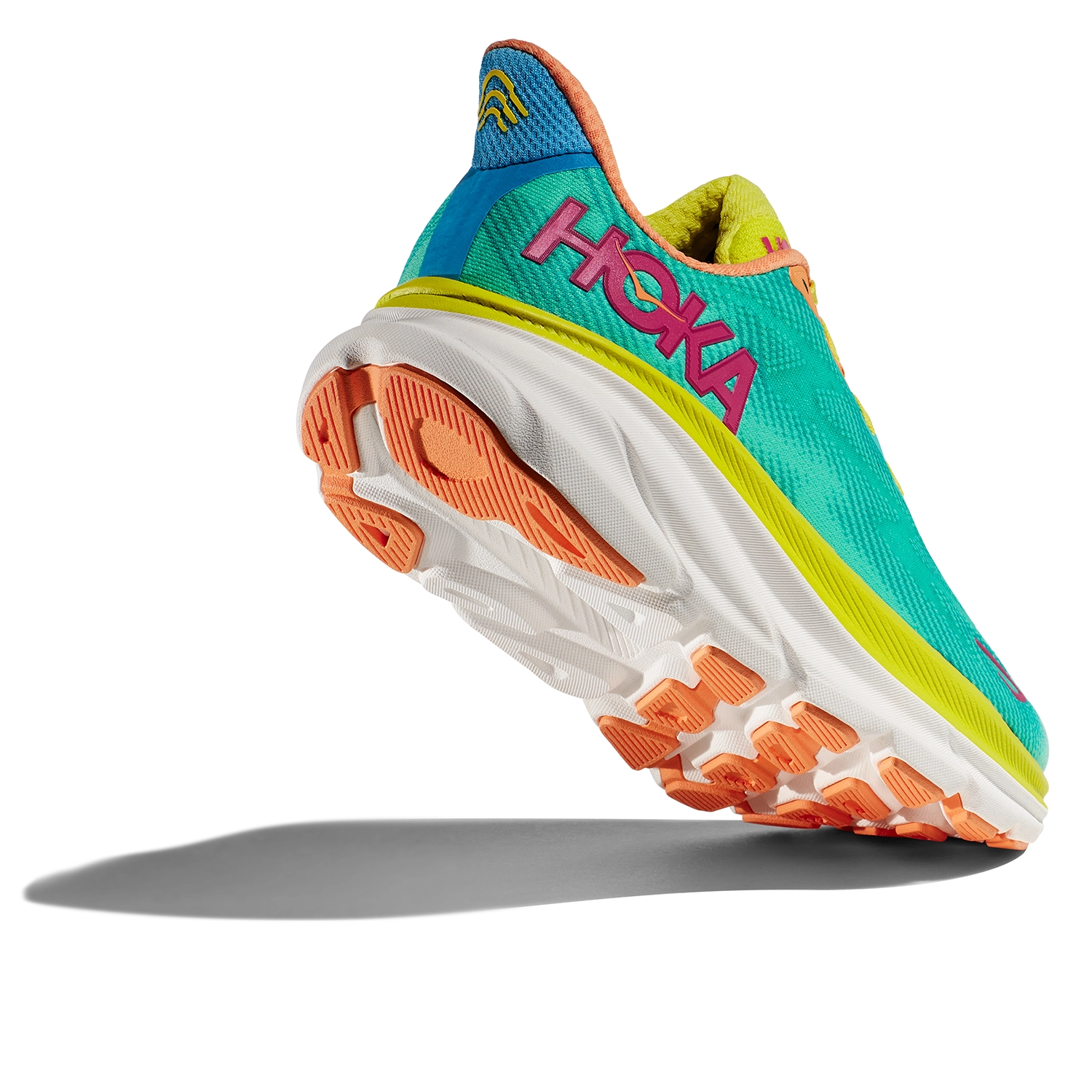 Hoka One One Hoka Clifton 9 Hardloopschoenen Groen/geel Heren 6 Hoka One One Hoka Clifton 9 Hardloopschoenen Groen/geel Heren - Afbeelding 4