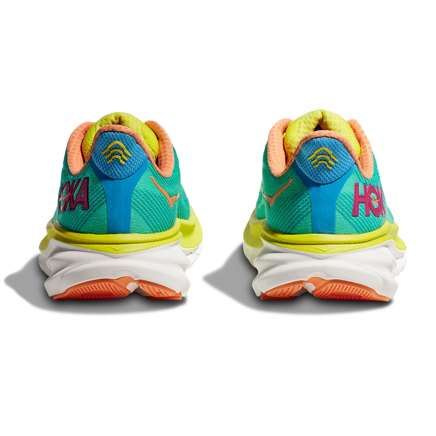 Hoka One One Hoka Clifton 9 Hardloopschoenen Groen/geel Heren 8 Hoka One One Hoka Clifton 9 Hardloopschoenen Groen/geel Heren - Afbeelding 6