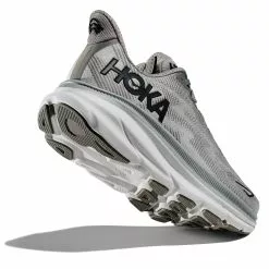 Hoka One One Hoka Clifton 9 Hardloopschoenen Grijs Heren -Goedkope Sport Glans Winkel hoka hardloopschoenen 1127895 hmbc 004