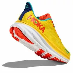 Hoka One One Hoka Clifton 9 Hardloopschoenen Geel Heren -Goedkope Sport Glans Winkel hoka hardloopschoenen 1127895 pfmz 004