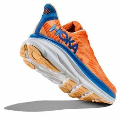 Hoka One One Hoka Clifton 9 Hardloopschoenen Oranje/blauw Heren -Goedkope Sport Glans Winkel hoka hardloopschoenen 1127895 voim 004