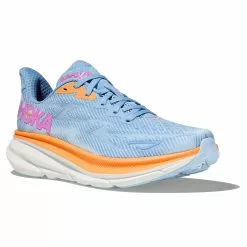 Hoka One One Hoka Clifton 9 Hardloopschoenen Blauw/oranje Dames 15 Hoka One One Hoka Clifton 9 Hardloopschoenen Blauw/oranje Dames -Goedkope Sport Glans Winkel hoka hardloopschoenen 1127896 abiw 006