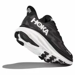 Hoka One One Hoka Clifton 9 Hardloopschoenen Zwart/wit Heren -Goedkope Sport Glans Winkel hoka hardloopschoenen heren clifton 9 1127895 bwht 02