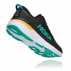 Hoka One One Bondi 7 Hardloopschoenen Zwart/wit Heren 10 Hoka One One Bondi 7 Hardloopschoenen Zwart/wit Heren -Goedkope Sport Glans Winkel hoka heren bondi 7 1110518 batl 003
