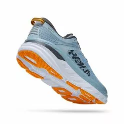 Hoka One One Bondi 7 Hardloopschoenen Lichtblauw Heren -Goedkope Sport Glans Winkel hoka heren bondi 7 1110518 bfcs 003
