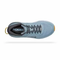 Hoka One One Bondi 7 Hardloopschoenen Lichtblauw Heren -Goedkope Sport Glans Winkel hoka heren bondi 7 1110518 bfcs 004