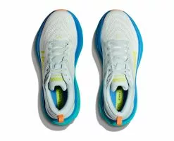 Hoka One One Hoka Bondi 8 Hardloopschoenen Grijs/blauw Heren -Goedkope Sport Glans Winkel hoka heren bondi 8 1123202 ifbob 02