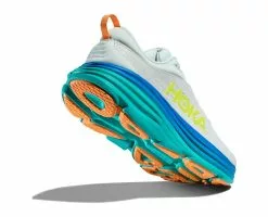 Hoka One One Hoka Bondi 8 Hardloopschoenen Grijs/blauw Heren -Goedkope Sport Glans Winkel hoka heren bondi 8 1123202 ifbob 04