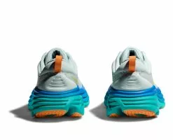 Hoka One One Hoka Bondi 8 Hardloopschoenen Grijs/blauw Heren -Goedkope Sport Glans Winkel hoka heren bondi 8 1123202 ifbob 05