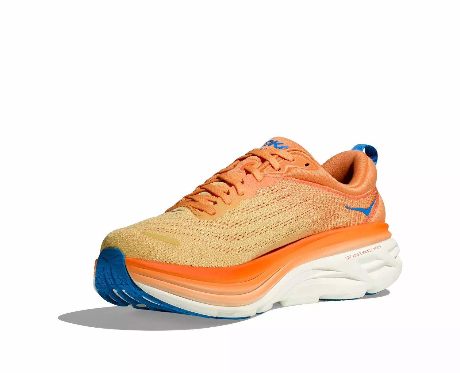 Hoka One One Hoka Bondi 8 Hardloopschoenen Oranje/blauw Heren 5 Hoka One One Hoka Bondi 8 Hardloopschoenen Oranje/blauw Heren - Afbeelding 3