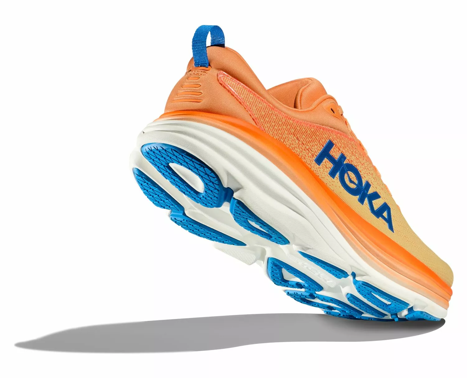 Hoka One One Hoka Bondi 8 Hardloopschoenen Oranje/blauw Heren 4 Hoka One One Hoka Bondi 8 Hardloopschoenen Oranje/blauw Heren - Afbeelding 2