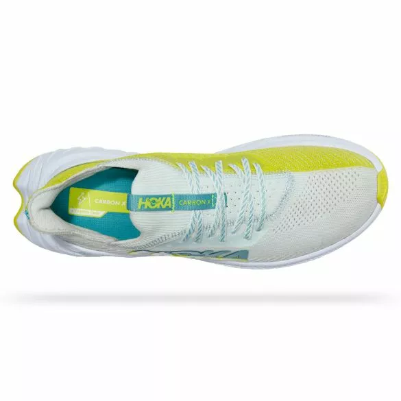 Hoka One One Hoka Carbon X 3 Hardloopschoenen Wit/geel Heren 6 Hoka One One Hoka Carbon X 3 Hardloopschoenen Wit/geel Heren - Afbeelding 4