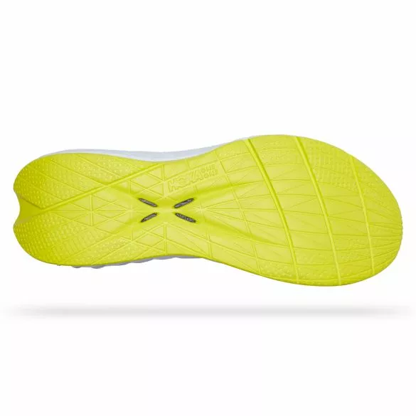 Hoka One One Hoka Carbon X 3 Hardloopschoenen Wit/geel Heren 8 Hoka One One Hoka Carbon X 3 Hardloopschoenen Wit/geel Heren - Afbeelding 6