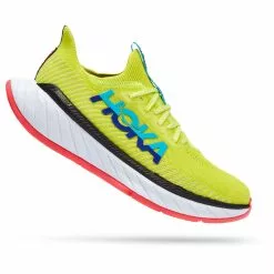 Hoka One One Hoka Carbon X 3 Hardloopschoenen Groen/blauw Heren -Goedkope Sport Glans Winkel hoka heren carbon x evening primrose scuba blue 1123192 epsb 02