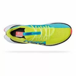 Hoka One One Hoka Carbon X 3 Hardloopschoenen Groen/blauw Heren -Goedkope Sport Glans Winkel hoka heren carbon x evening primrose scuba blue 1123192 epsb 05