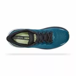 Hoka One One Clifton 8 Hardloopschoenen Blauw-wit Heren -Goedkope Sport Glans Winkel hoka heren clifton 8 1119393 bcbt 04