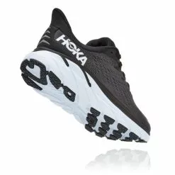 Hoka One One Clifton 8 Wide Hardloopschoenen Zwart/wit Heren -Goedkope Sport Glans Winkel hoka heren clifton 8 wide 1121374 bwht 003