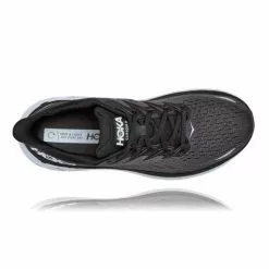 Hoka One One Clifton 8 Wide Hardloopschoenen Zwart/wit Heren -Goedkope Sport Glans Winkel hoka heren clifton 8 wide 1121374 bwht 004