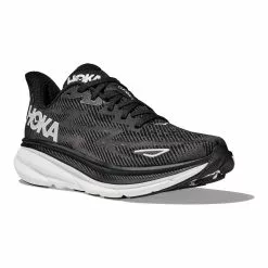 Hoka One One Hoka Clifton 9 Hardloopschoenen Zwart/wit Heren -Goedkope Sport Glans Winkel hoka heren clifton 9 1127895 bwht 06 001