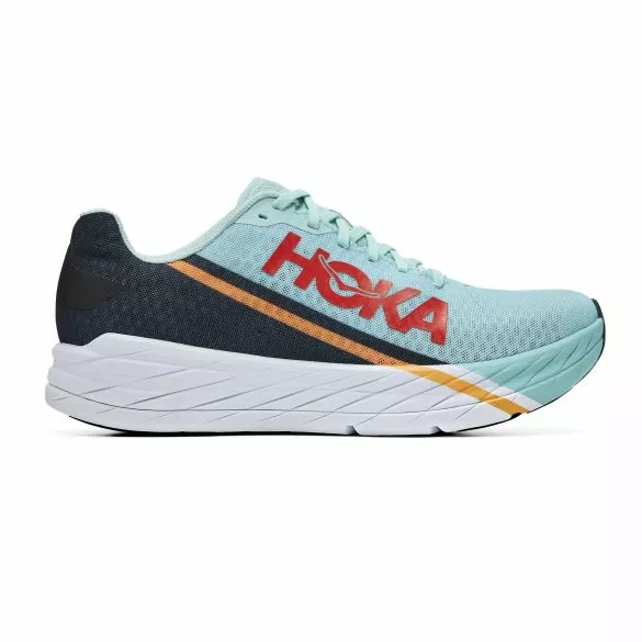 Hoka One One Rocket X Hardloopschoenen Blauw Unisex 3 Hoka One One Rocket X Hardloopschoenen Blauw Unisex
