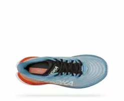 Hoka One One Hoka Mach 5 Hardloopschoenen Blauw/oranje Heren -Goedkope Sport Glans Winkel hoka mach 5 1127893 mspbl 003