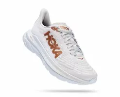 Hoka One One Hoka Mach 5 Hardloopschoenen Wit Heren