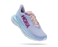 Hoka One One Hoka Mach 5 Hardloopschoenen Paars/blauw Dames