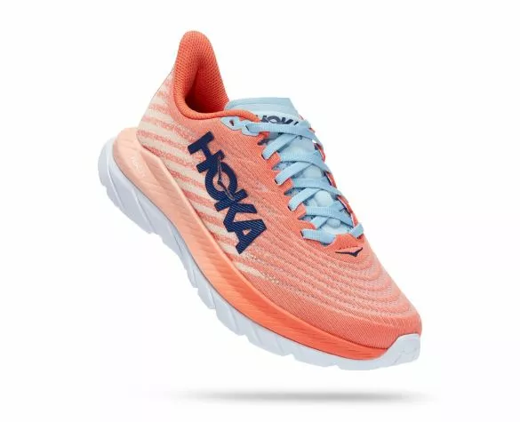 Hoka One One Hoka Mach 5 Hardloopschoenen Roze Dames 3 Hoka One One Hoka Mach 5 Hardloopschoenen Roze Dames