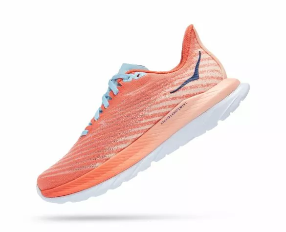 Hoka One One Hoka Mach 5 Hardloopschoenen Roze Dames 4 Hoka One One Hoka Mach 5 Hardloopschoenen Roze Dames - Afbeelding 2