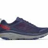 Hoka One One Challenger ATR 5 Hardloopschoenen Blauw/rood -Goedkope Sport Glans Winkel hoka one challanger heren hardloopschoen blauw rood
