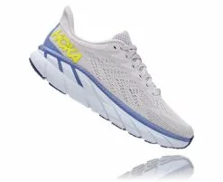 Hoka One One Clifton 7 Hardloopschoenen Wit Dames -Goedkope Sport Glans Winkel hoka one clifton 7 wide dames hardloopschoenen wit 004