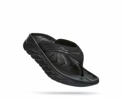 Hoka One One Hoka ORA Recovery Flip Slippers Zwart Heren