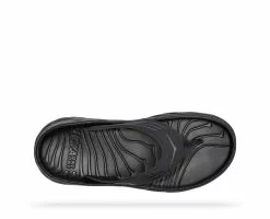 Hoka One One Hoka ORA Recovery Flip Slippers Zwart Heren -Goedkope Sport Glans Winkel hoka ora recovery flip 1099675 bdggr 003