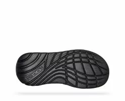 Hoka One One Hoka ORA Recovery Flip Slippers Zwart Heren -Goedkope Sport Glans Winkel hoka ora recovery flip 1099675 bdggr 004