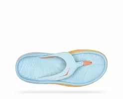 Hoka One One Hoka ORA Recovery Flip Slippers Blauw/oranje Dames 9 Hoka One One Hoka ORA Recovery Flip Slippers Blauw/oranje Dames -Goedkope Sport Glans Winkel hoka ora recovery flip 1117910 ssay 003
