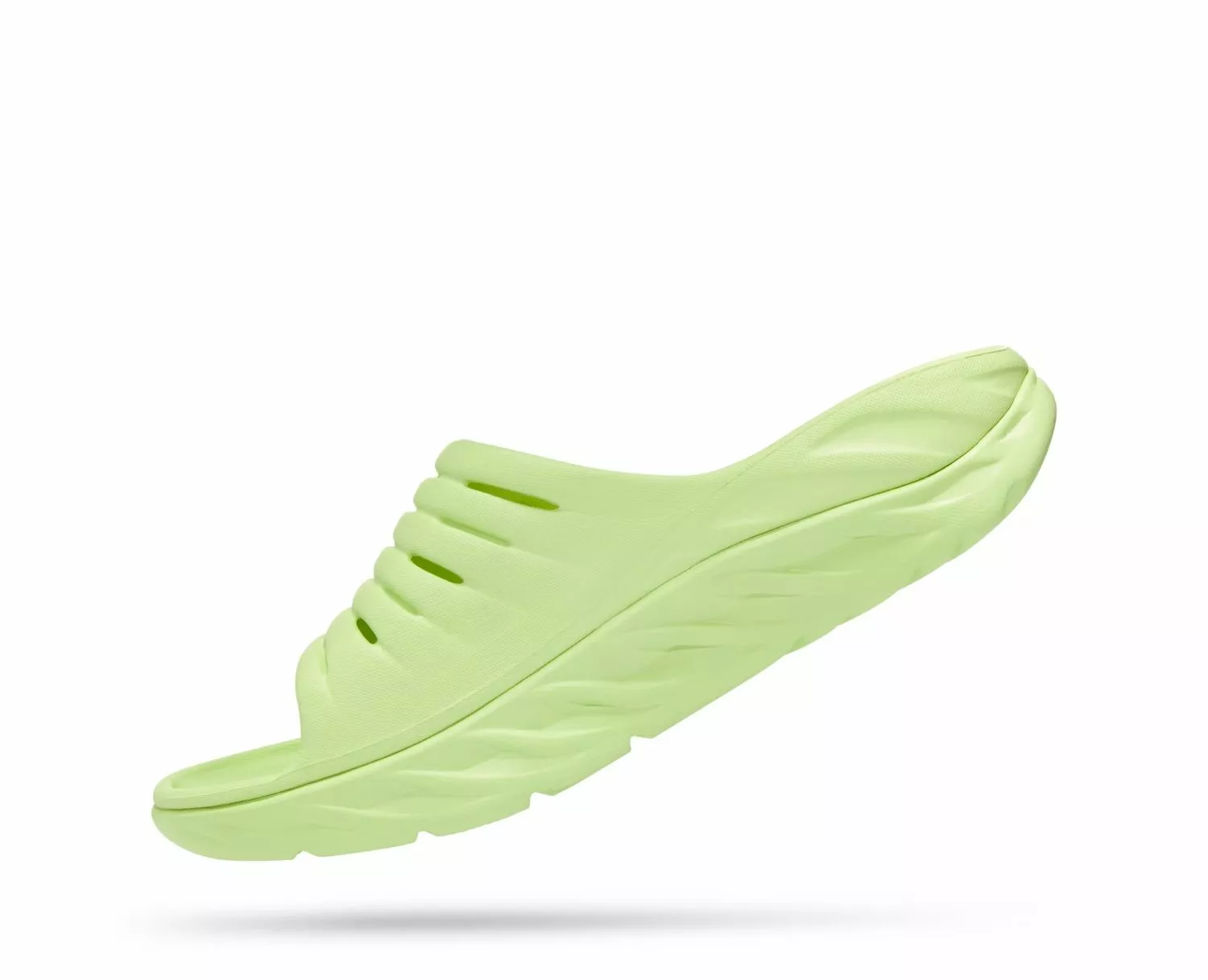 Hoka One One Hoka ORA Recovery Slide Slippers Groen Unisex 4 Hoka One One Hoka ORA Recovery Slide Slippers Groen Unisex - Afbeelding 2