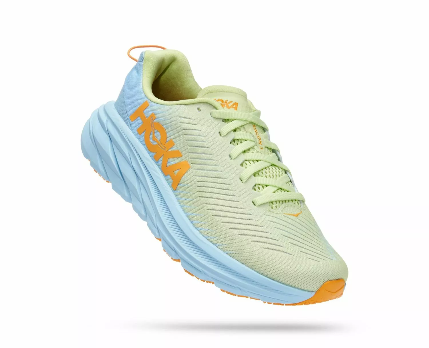 Hoka One One Hoka Rincon 3 Hardloopschoenen Geel Dames 3 Hoka One One Hoka Rincon 3 Hardloopschoenen Geel Dames