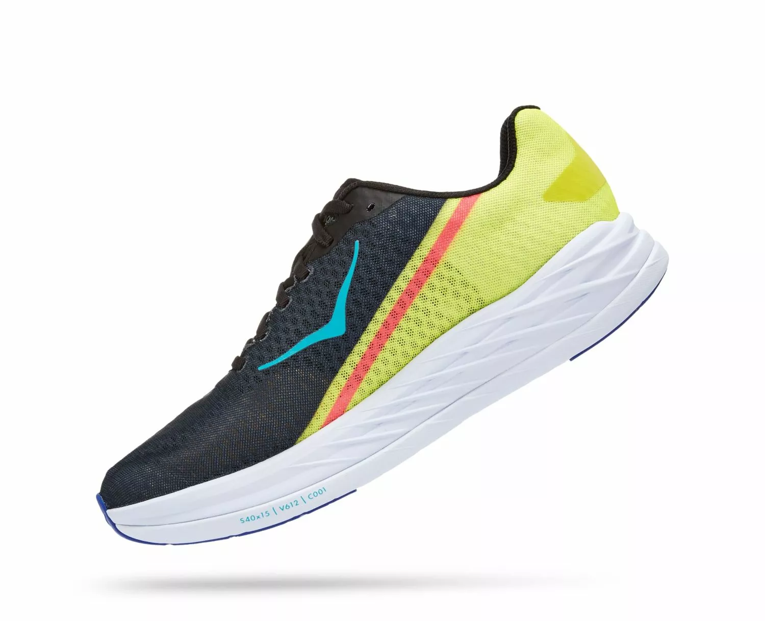 Hoka One One Hoka Rocket X Hardloopschoenen Zwart/geel Unisex 4 Hoka One One Hoka Rocket X Hardloopschoenen Zwart/geel Unisex - Afbeelding 2