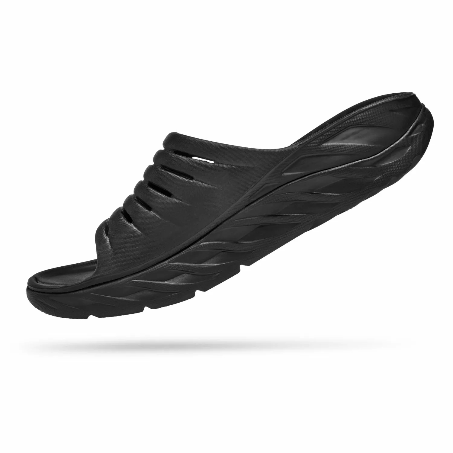 Hoka One One Hoka ORA Recovery Slide Slippers Zwart Unisex 5 Hoka One One Hoka ORA Recovery Slide Slippers Zwart Unisex - Afbeelding 3