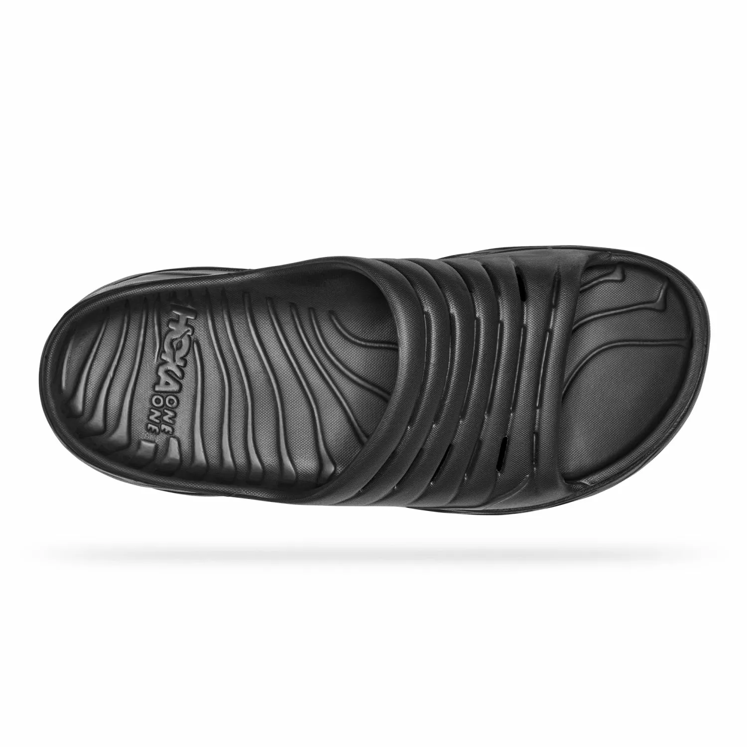 Hoka One One Hoka ORA Recovery Slide Slippers Zwart Unisex 6 Hoka One One Hoka ORA Recovery Slide Slippers Zwart Unisex - Afbeelding 4