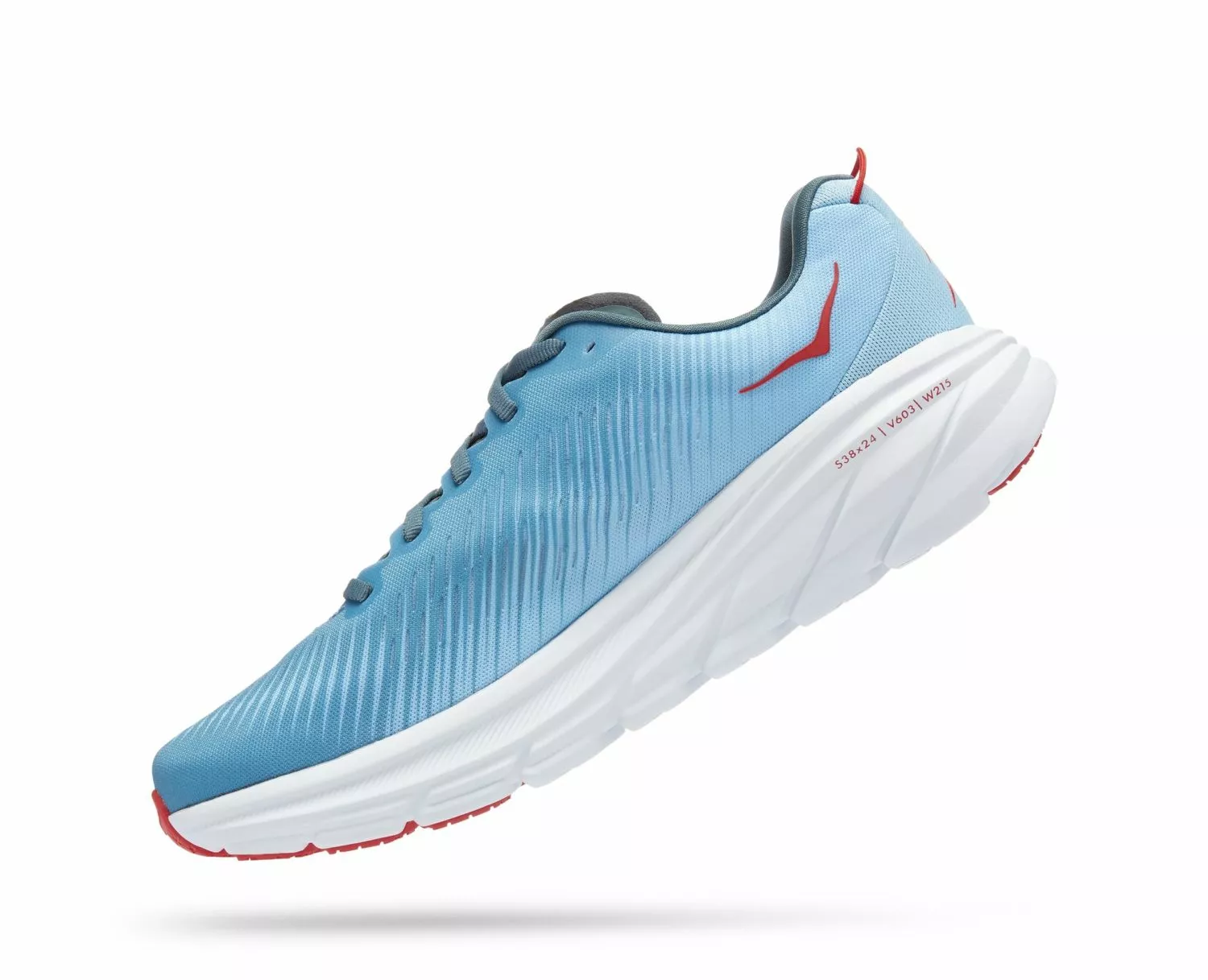 Hoka One One Hoka Rincon 3 Hardloopschoenen Blauw/rood Heren 4 Hoka One One Hoka Rincon 3 Hardloopschoenen Blauw/rood Heren - Afbeelding 2