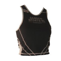 Ironman Tri Top Mouwloos Extreme Zwart/sanden Dames